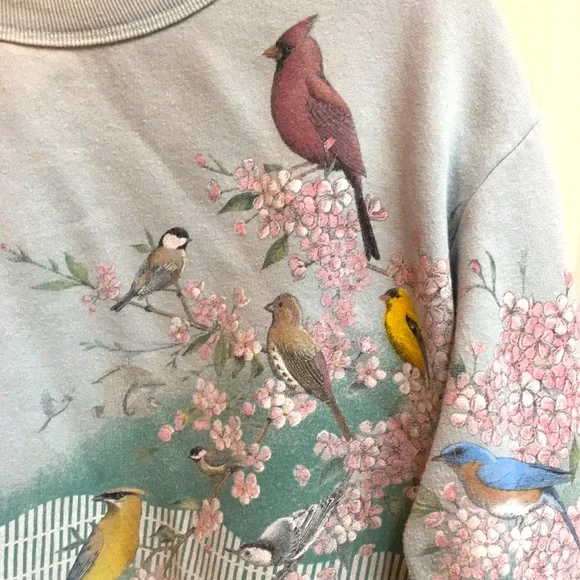 Song Bird Sweatshirt Top - Picture 2 of 9